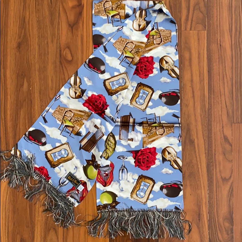 Nick & Nora Silk Scarf - Gem